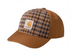 Carhartt WIP Highbury Cap Hamilton Brown / Asher Check, Jasper