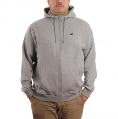 New Balance Small Logo Zip Hoodie Athletic Grey