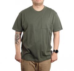 New Balance Essentials Pocket T-Shirt Deep Olive Green