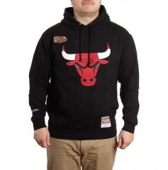 Mitchell & Ness Chicago Bulls Team Logo Hoodie Black