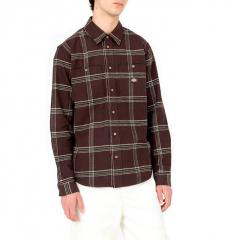 Dickies Warrenton Shirt Dark Brown