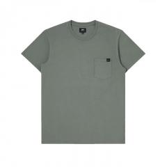 Edwin Pocket T-Shirt Castor Grey - Garment Washed
