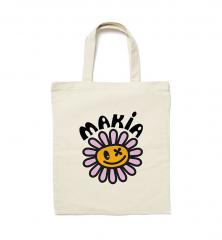 Makia Flower Tote Bag Ecru