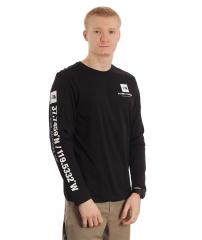 The North Face Coordinates Longsleeve T-Shirt TNF Black