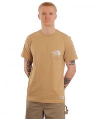 The North Face Berkeley California Pocket T-Shirt Khaki Stone
