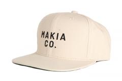 Makia Nuuk Snapback Off White