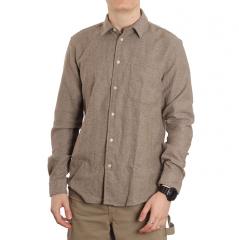 Samsoe Samsoe Liam NF Shirt Dark Olive Melange