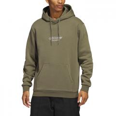 Adidas Originals 4.0 Strike Through Hoodie Olive Strata / Core White