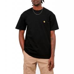 Carhartt WIP S/S Chase T-Shirt Black / Gold