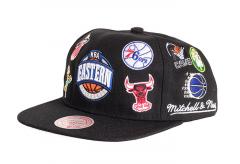 Mitchell & Ness All Over Conference Eastern Snapback Black