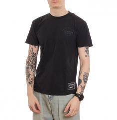 Mitchell & Ness Branded Heavyweight Circle T-Shirt Black