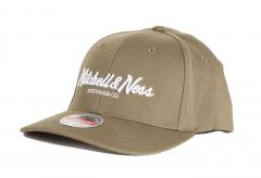Mitchell & Ness Pinscript Redline Snapback Olive