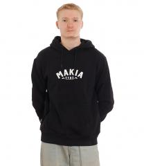 Makia Fin Hooded Sweatshirt Black