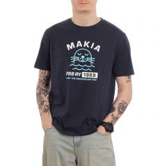 Makia Airisto T-Shirt Dark Blue