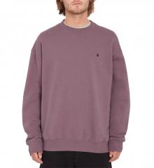 Volcom Single Stone Sweatshirt Bordeaux Brown