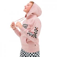 Vans Womens Wyld Tangles Micro Ditsy Hoodie Rose Smoke