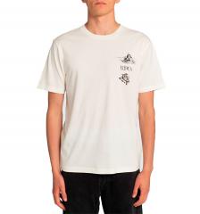 RVCA Tiger Beach T-Shirt Antique White