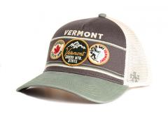 American Needle Vermont Domino Ivory / Cool Grey / Cedar