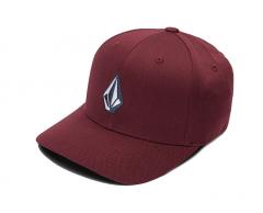 Volcom Full Stone Flexfit Cap Bordeaux Brown