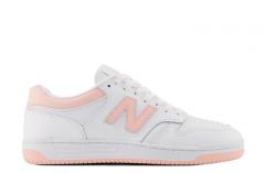New Balance 480 White / Pink Haze