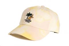 Vans Tie Dye Curved Bille Jockey Hat Tropical Peach