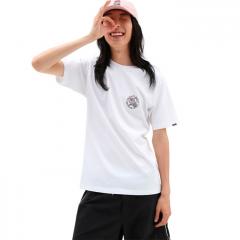Vans Tried And True Rose T-Shirt White