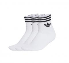 Adidas 3-Stripes Ankle Socks 3-Pack White / White / White