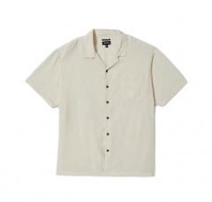 Brixton Bunker S/S Camp Collar Shirt Whitecap 