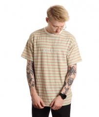 Brixton Hilt Alpha Line S/S Knit Twig / Whitecap / Seafoam