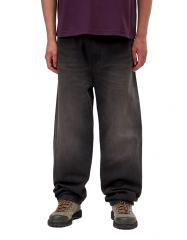 Carhartt WIP Aaron Pant Black / Tobacco Used Wash