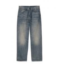 Carhartt WIP Aaron Pant Blue Worn Washed