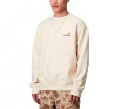 Carhartt WIP American Script Sweatshirt Natural