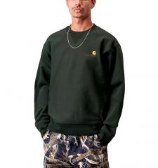 Carhartt WIP American Script Sweatshirt Raven