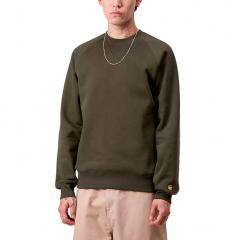 Carhartt WIP Chase Sweatshirt Olive / Gold