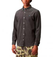 Carhartt WIP L/S Madison Cord Shirt Graphite / Graphite