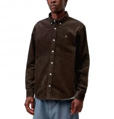 Carhartt WIP L/S Madison Cord Shirt Tobacco