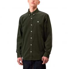 Carhartt WIP L/S Madison Fine Cord Shirt Opuntia / Wax