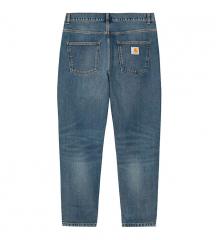 Carhartt WIP Newel Pant Blue Dark Used Wash