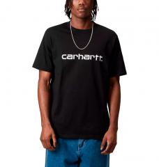Carhartt WIP S/S Script T-Shirt Black / White