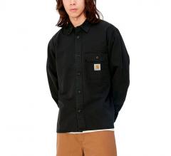 Carhartt Wip Reno Shirt Jac Black Garment Dyed