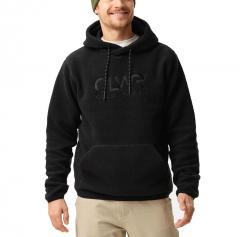 Colourwear Teddy Fleece Hoodie Black