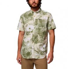 Columbia Rapid Rivers Printed Short Sleeve Shirt Safari / Flowerblur