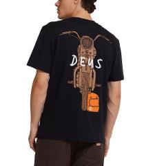 Deus Ex Machina Frontage T-Shirt Black