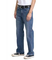Dickies 954 Relaxed Straight Work Jeans Mid Blue Faded Wash