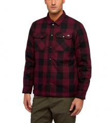Dickies Lined Sacramento Shirt Maroon
