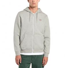 Dickies Oakport Zip Pullover Hoodie Heather Grey