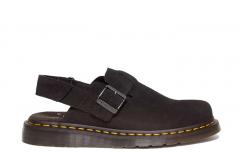 Dr. Martens Jorge II Suede Slingback Mules Black / E.H Suede