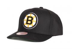 Mitchell & Ness Team Ground 2.0 Pro Boston Bruins Snapback Black