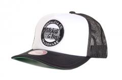 Mitchell & Ness Home Run Trucker Black / White