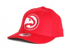 Mitchell & Ness Classic Redline Atlanta Hawks Snapback Red